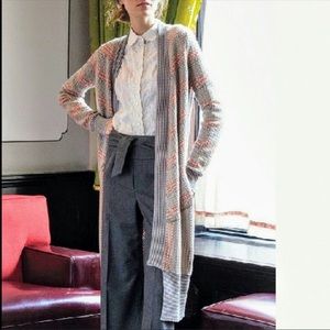 Anthropologie Sparrow Travel Paths Duster Cardigan